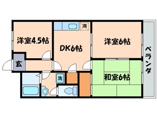 コンフォールの物件間取画像